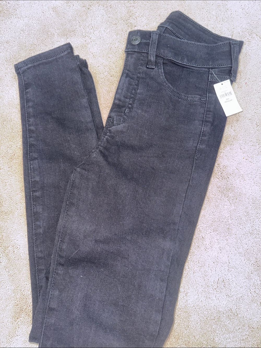 GAP Women's Charcoal Skinny Jeans